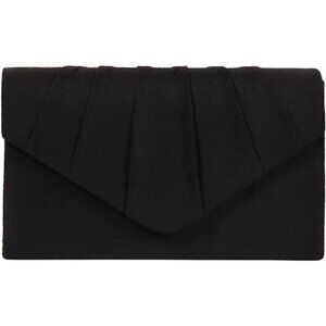 Clutch Purse Evening Bag for Women Evening Wedding Party Velvet Suede Pleated